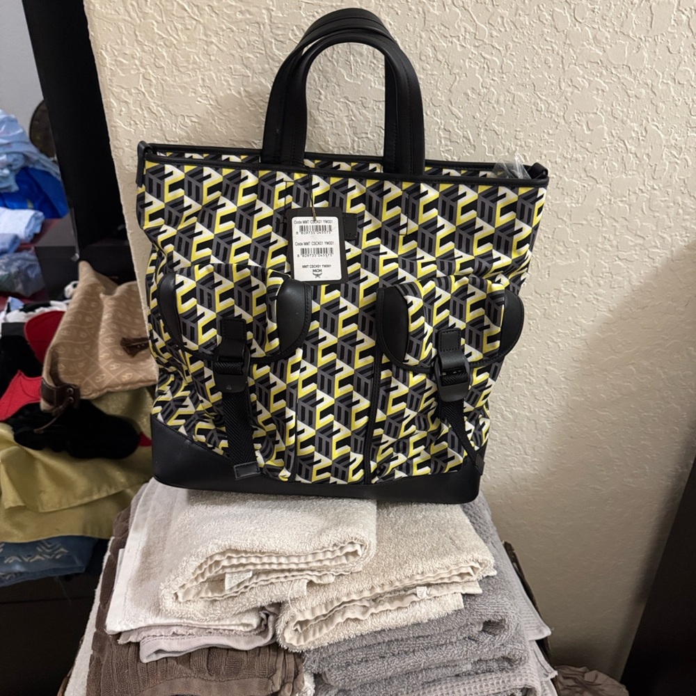 MCM Geometric Patterned Women's Bag